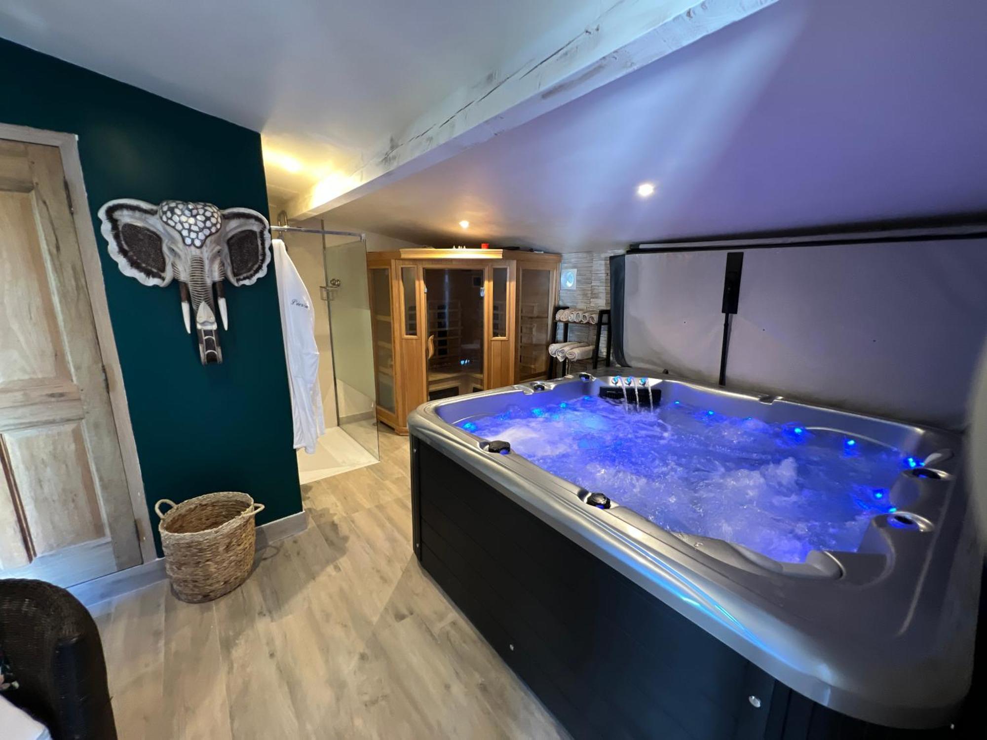 Lecrin Chambre D'Hote Spa Bellegarde  Bagian luar foto